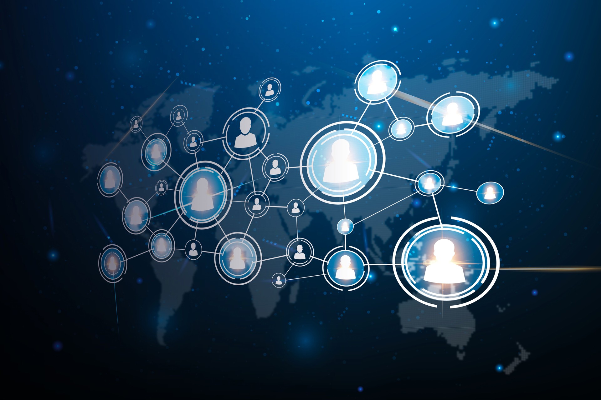 Teamwork organization, business project management